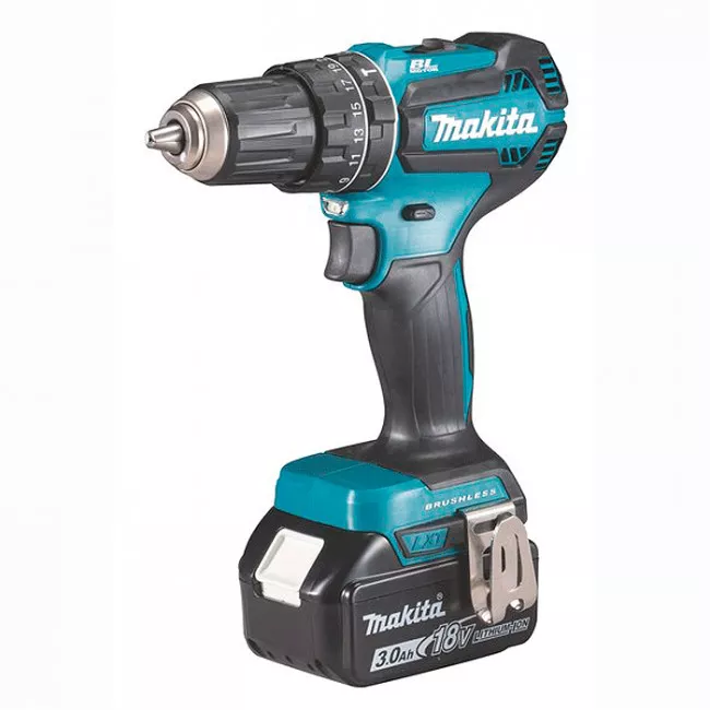 Аккумуляторный ударный шуруповерт Makita (DHP485RFJ)