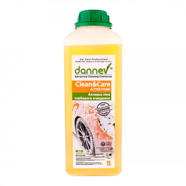 Активная пена DANNEV Clean-Care глубокой очистки 1 л (024022.39/110781) Активная пена DANNEV Clean-Care глубокой очистки 1 л (024022.39/110781)