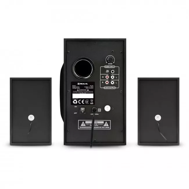 Акустическая система REAL-EL M-375 Black (EL121300011)