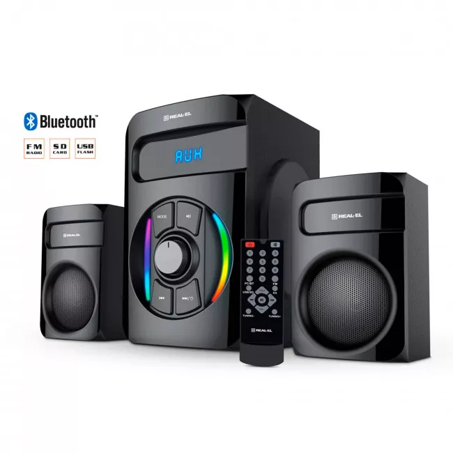 Акустическая система REAL-EL M-375 Black (EL121300011)