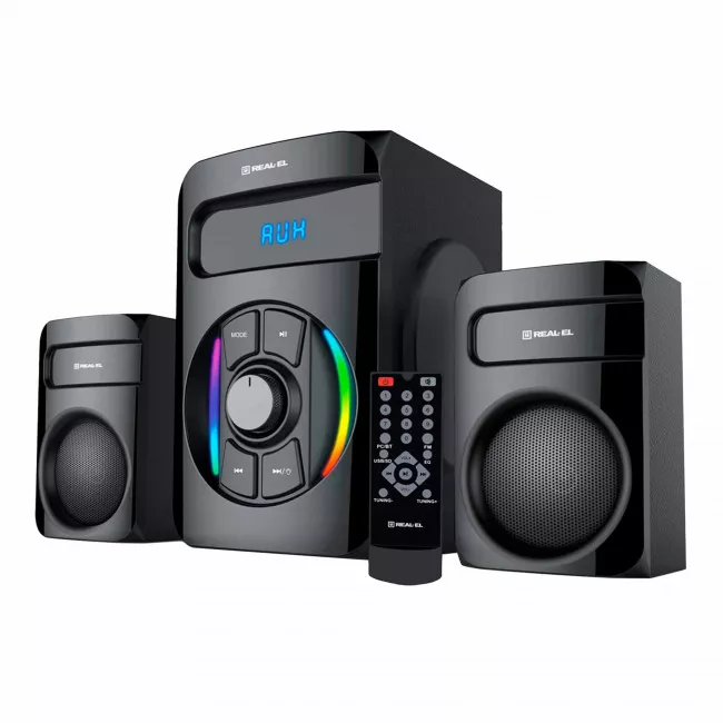 Акустическая система REAL-EL M-375 Black (EL121300011) Акустическая система REAL-EL M-375 Black (EL121300011)
