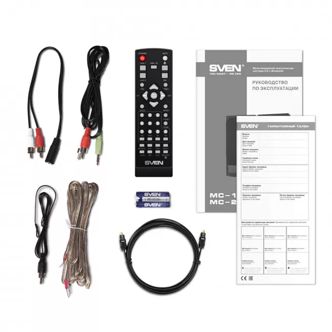 Акустична система Sven 2.0 MC-20 Black (00460191)