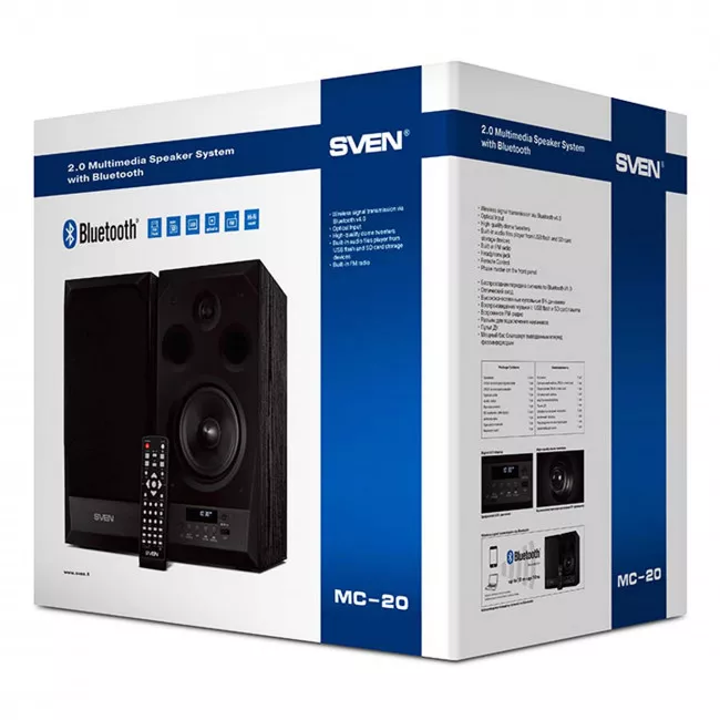 Акустична система Sven 2.0 MC-20 Black (00460191)
