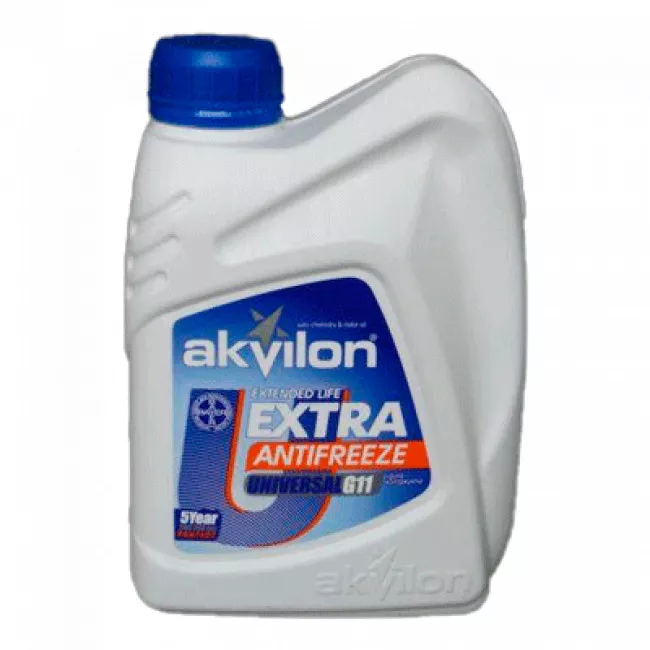 Антифриз Akvilon G11 синий 1л (AKVILONANTEXTBLU1KG)