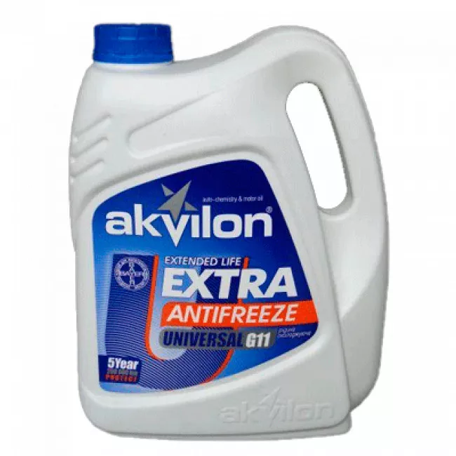 Антифриз Akvilon G11 синий 4,3л (AKVILONANTEXTBLU43KG)