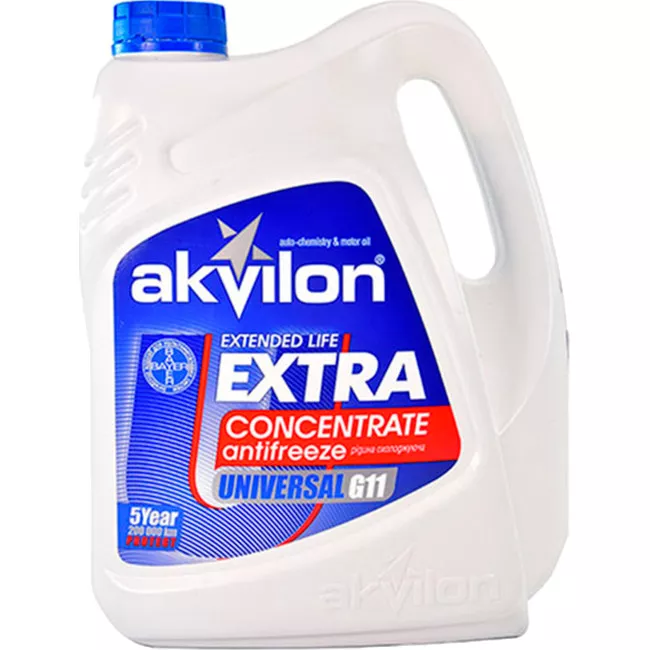 Антифриз Akvilon G11 синий 4,5л (AKVILONANTIFRCONC45KG)