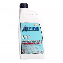 Антифриз Alpine G11 -36°C синий 1,5л