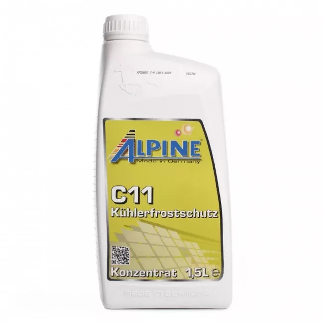 Антифриз Alpine Кuhlerfrostschutz G11 -80°C зеленый 1,5л (1145G-15) (25000) Антифриз Alpine Кuhlerfrostschutz G11 -80°C зеленый 1,5л (1145G-15) (25000)