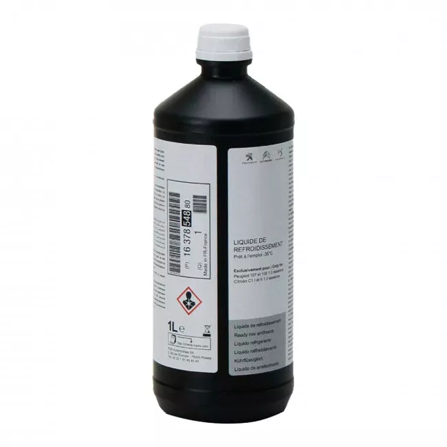 Антифриз Citroen/Peugeot G12 -35°C красный 1л (1637854880)