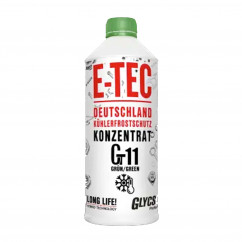 Антифриз E-Tec Glycsol G11 -43°C зеленый 1,5л (9591)