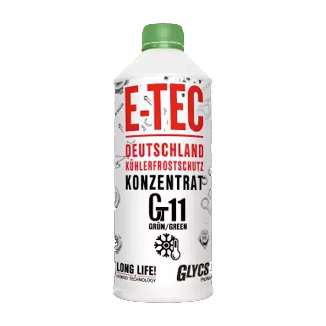 Антифриз E-Tec Glycsol G11 -43 ° C зелений 1,5 л (9591)