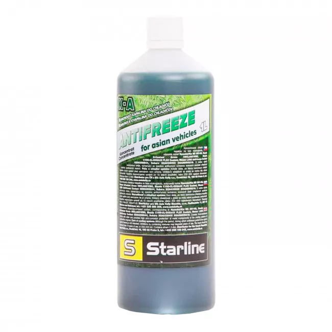 Антифриз Starline G11 -80 ° C зелений 1л (NA KA-1) Антифриз Starline G11 -80 ° C зелений 1л (NA KA-1)