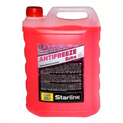 Антифриз Starline G12+ -37°C розовый 5л (NA K12-5)