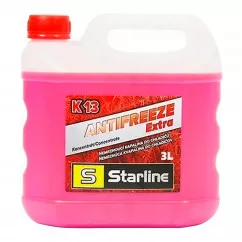 Антифриз Starline G13 -80°C фиолетовый 3л