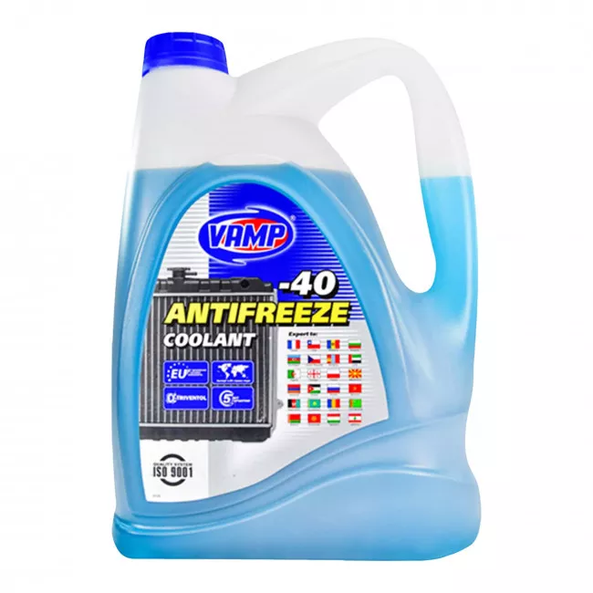Антифриз ВАМП -40 G11 синий 5л (1486) Антифриз ВАМП -40 G11 синий 5л (1486)