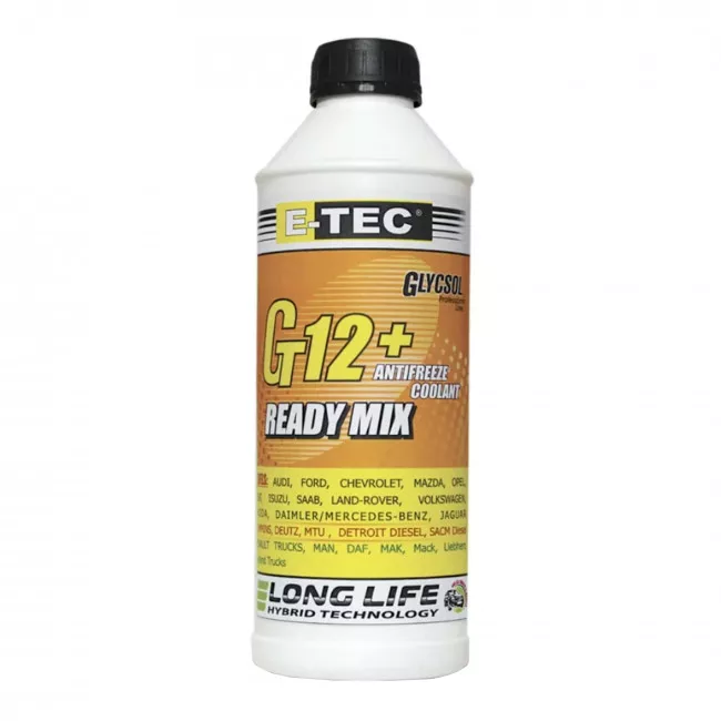 Антифриз ВАМП E-Tec Glycsol XLC G12+ -40°C червоний 1л (2855)