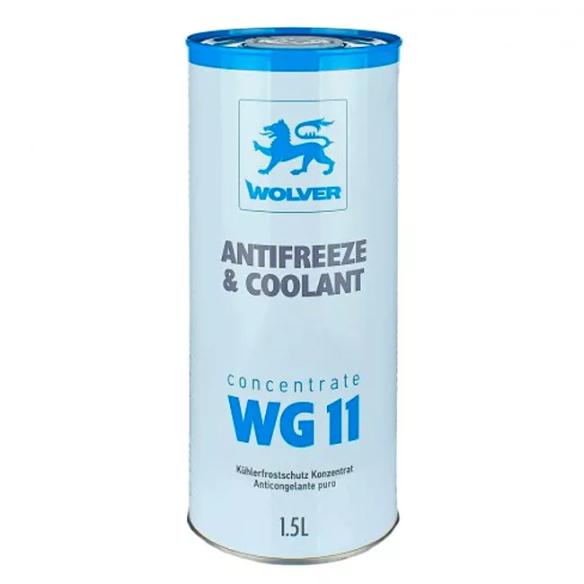 Антифриз Wolver Universal Antifreeze Concentrate G11 -80°C синій 1,5л (21712) (4260360941535)