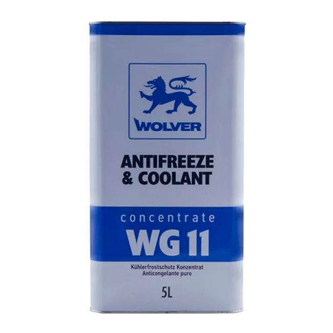 Антифриз Wolver Universal Antifreeze Concentrate G11 -80°C синий 5л (30705) (4260360944208)