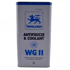 Антифриз Wolver Universal Antifreeze Ready for use G11 -40°C синій 5л (28679) (4260360943454)