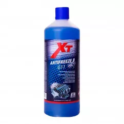 Антифриз XT G11 -38°C синій 1л