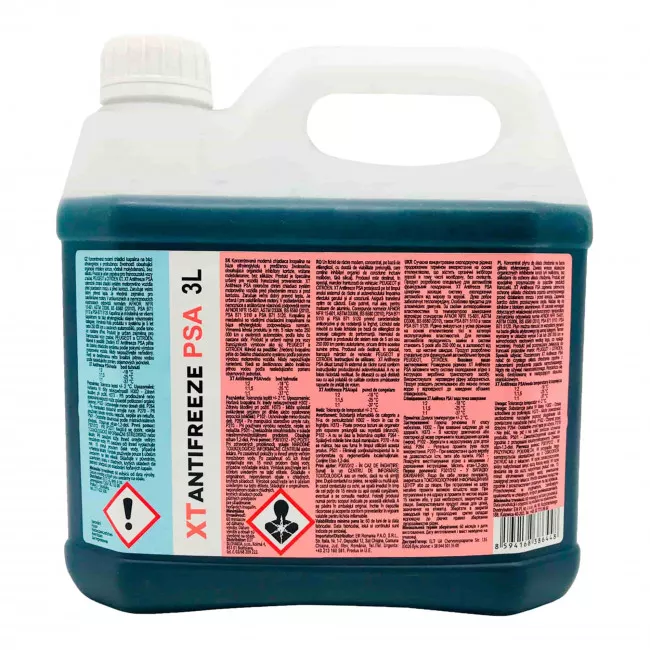 Антифриз XT G11 -38°C синій 3л (XT ANTIFREEZE PSA 3L)