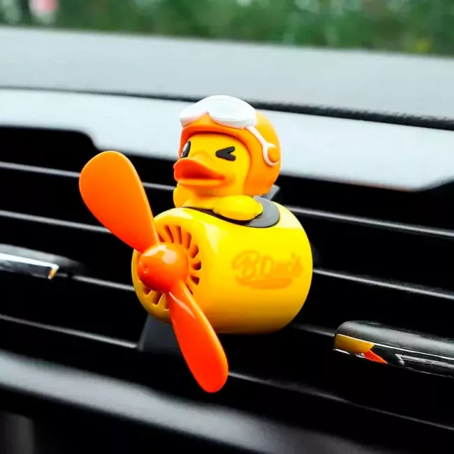 Ароматизатор Baseus Pilot Duck желтый (506033) (351950006)