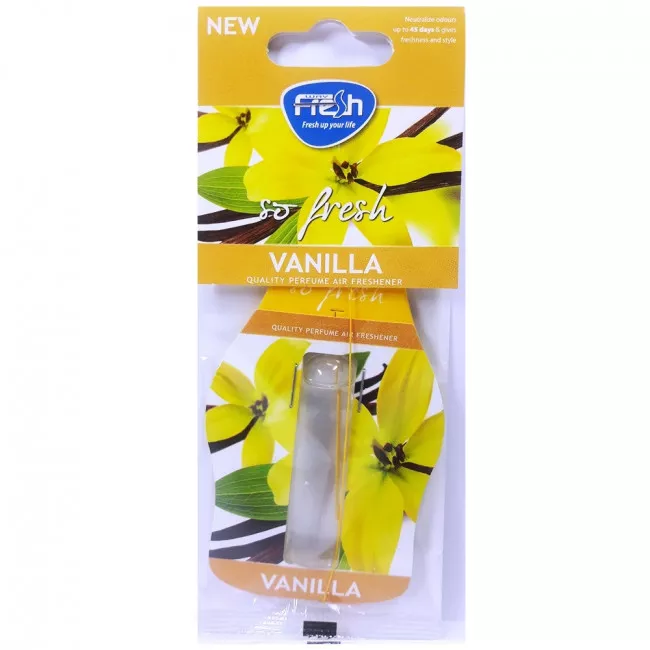 Ароматизатор жидкий FRESH WAY "So Fresh Ampule" Vanilla 4,5мл (40751602/817432) Ароматизатор жидкий FRESH WAY "So Fresh Ampule" Vanilla 4,5мл (40751602/817432)