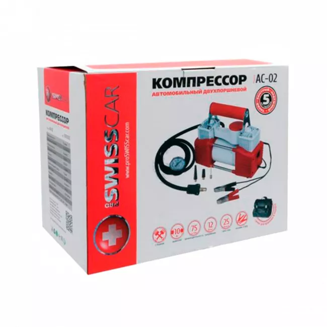 Компрессор автомобильный Proswisscar AC-02 (000131)