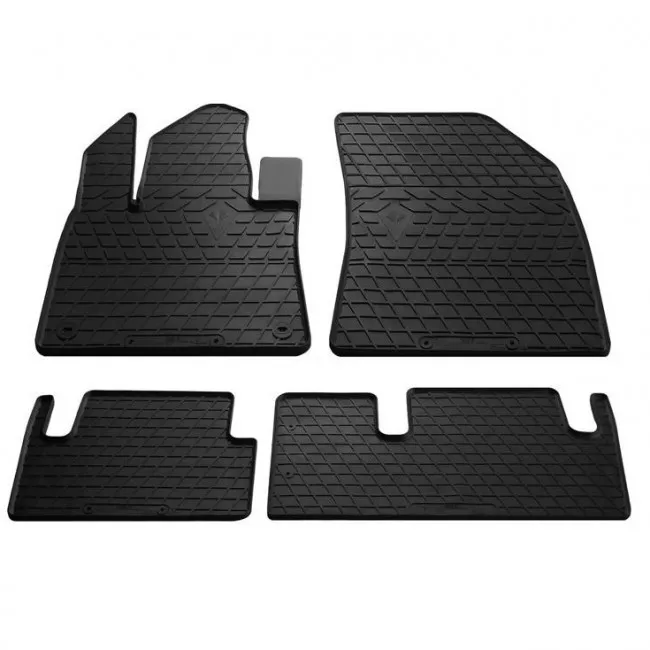 Автокилимки Stingray Citroen C4 Picasso 2013- (design 2016) 4шт чорні (1003064)
