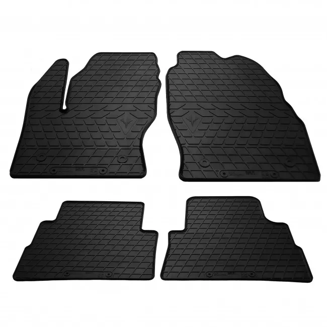 Автокилимки Stingray FORD Kuga 13-/16-/FORD Escape 11- (design 2016) 4шт чорні (1007124)
