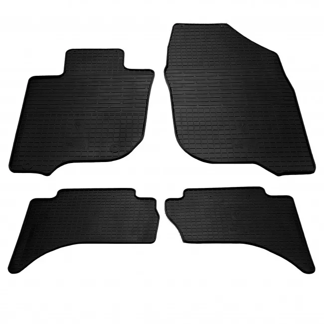 Автоковрики Stingray MITSUBISHI L200 15-/FIAT Fullback 16 4шт черные (1013074)