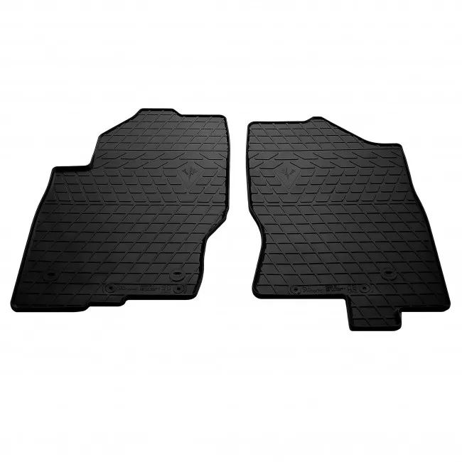 Автоковрики Stingray NISSAN Pathfinder III (R51) (2010-2015) (design 2016) 2шт черные (1014242)