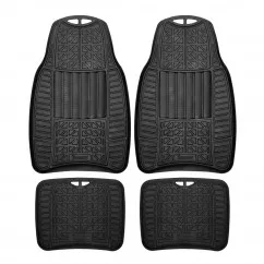 Автомобільні килимки Michelin з гнучкими лініями 4шт 030183 (W965-BLK)
