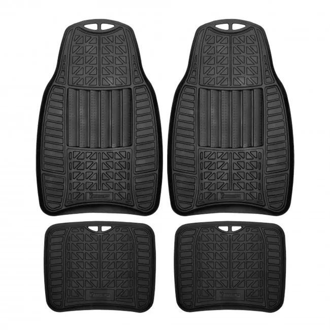 Автомобильные коврики Michelin с гибкими линиями 4шт 030183 (W965-BLK)