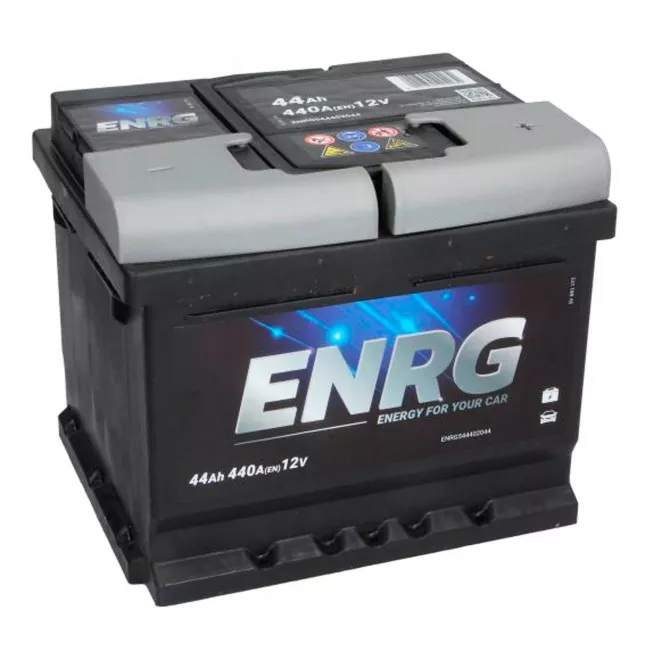 Автомобільний акумулятор ENRG 12В 44AH АзЕ 440А BUDGET (ENRG544402044)