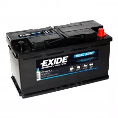 Автомобільний акумулятор EXIDE DUAL AGM 92Ah 850A (EP800)