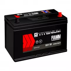 Автомобільний акумулятор Fiamm Titanium Black D31 95 6СТ-95Ah 760A (7905194)