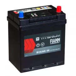 Автомобільний акумулятор Fiamm Titanium BLK Jp B19JAK 6СТ-38Ah 300А (7905163)