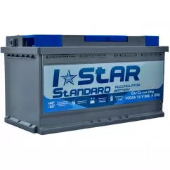 Автомобильный аккумулятор I STAR Standard 6СТ-100Ah 900A АзЕ (EN) (600 72 04)