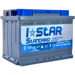 Аккумулятор I Star Standard 6СТ-60Ah (+/-) (560 72 02)