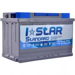 Автомобильный аккумулятор I STAR Standard 6СТ-77Ah 760A АзЕ (EN) (577 72 04)
