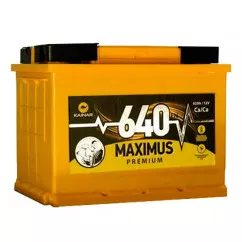 Автомобільний акумулятор MAXIMUS Premium 6СТ-62Ah 640A АзЕ (EN) (562 76 04)