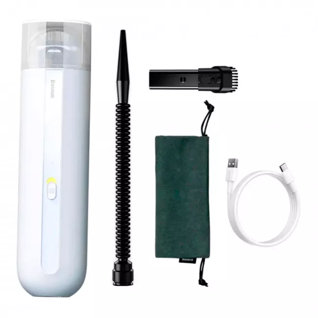 Автомобільний пилосос Baseus A2 Car Vacuum Cleaner білий (264490) (292750003)