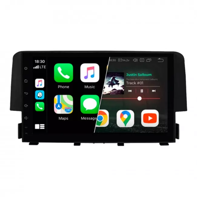 Gazer CM6509-FB2 Мутильмедийная автомобильная система штатная для Honda Civic (FB2) (2013-2016)