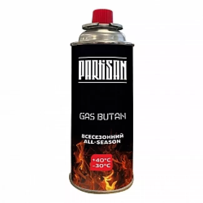 Балон для газових пальників Partisan 220 г (40041)(040082) Балон для газових пальників Partisan 220 г (40041)(040082)