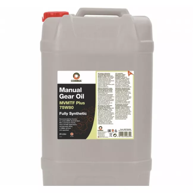 Масло трансмиссионное COMMA MVMTF PLUS 75W-80 20л (E4B5FE)