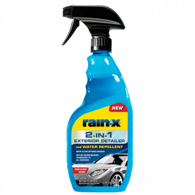 Безводная автомойка с воском RAIN-X "2-in-1 Exterior Detailer and Water Repellent" 680мл(620115)