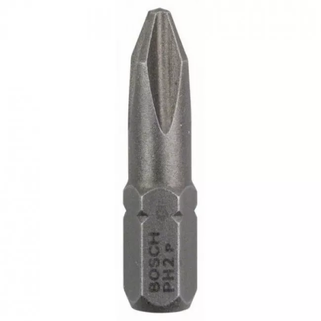 Бита Bosch Extra-Hart PH 2 x 25 мм, 100 шт (2607001514).