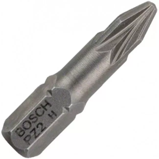 Бита Bosch Extra-Hart PZ 2 x 25 мм, 100 шт, (2607001561)