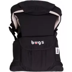 Bugs рюкзак-кенгуру для перенесення дітей 5в1 SafeTop - чорній (209)
